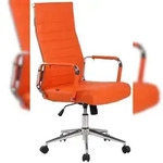 CLP B&uuml;rostuhl Kolumbus Kunstleder orange