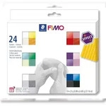 STAEDTLER Modelliermasse FIMO&reg; effect, 500 g, sortiert 24 FIMO Halbbl&ouml;cke a 25 g