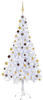 vidaXL Künstlicher Weihnachtsbaum mit LEDs & Schmuck 180 cm 620 Zweige