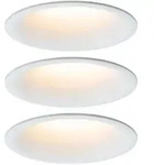 Paulmann LED Einbauleuchte Cymbal Coin Basisset IP44 rund 77mm Coin 3x6W 3x440lm