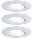Paulmann LED Einbauleuchte Calla Basisset schwenkbar IP65 rund 90mm 30&deg; 3x5,2W