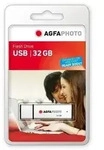 AgfaPhoto USB Flash Drive 2.0, 32GB USB-Stick USB Typ-A Silber