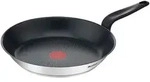 Tefal Primary Bratpfanne 28 cm aus Edelstahl, Titanium Antihaftversiegelung,