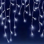 Monzana Deuba Lichterkette 20m 600 LED Innen & Au&szlig;en Kaltwei&szlig; Regenlichterkette