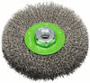 Scheibenbürste Clean for Inox, gewellt, rostfrei, 115 mm, 0,3 mm, 8500 U/min,M14