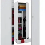 VCM Vandol II Universalschrank, Reinigungsschrank 2 T&uuml;ren und 1 Schublade...