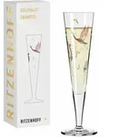 Ritzenhoff Champagnerglas Goldnacht Champagner 015, Christine Kordes, Kristallglas,
