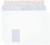 ELCO FSC Briefumschlag im Format C4, mit Fenster, hochweiß mit grauem Innendruck und