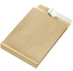 herlitz 25 Faltentaschen DIN B4 Braun 250 x 353 x 40 mm