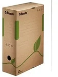 Esselte Archivbox ECO 623917 10x32,7x23,3cm Karton naturbraun