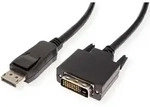 VALUE DisplayPort Kabel DP ST - DVI-D ST, schwarz, 3 m