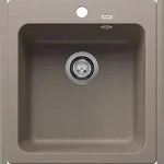 BLANCO GmbH + Co KG BLANCO NAYA 45 Sp&uuml;le Becken tartufo Einbau von oben ab 45 cm
