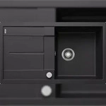 BLANCO GmbH + Co KG BLANCO METRA 5 S Sp&uuml;le, Becken 525918 schwarz, Einbau von oben,
