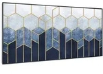 Klarstein Wonderwall Air Art Smart Infrarotheizung Blaue Linie 120x60cm 700W