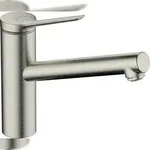 Hans Grohe Hansgrohe Zesis M33 Einhebel-K&uuml;chenmischer, 150, 1jet Edelstahl Finish