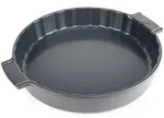 PEUGEOT Keramik Quicheform APPOLIA 28cm Schiefergrau Tortenform Sp&uuml;lmaschinenfest