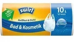 Swirl M&uuml;llbeutel 10 L Transparent 37 St&uuml;ck