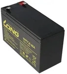 Kung Long WP7.2-12A 12Volt 7,2Ah Faston 6,3mm Steckkontakte VdS G114047