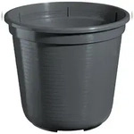 Geli Blumentopf Standard Anthrazit &Oslash; 40 cm Kunststoff 26.5 Liter Robuster