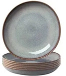 like. by Villeroy & Boch Lave beige Schale flach &oslash; 27 cm 6er Set