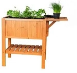 Hecht Hochbeet Beet aus Holz H80cm Volumen 80 Liter 301220508-HE
