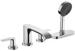hansgrohe Vivenis 4-Loch Wannenrandarmatur mit sBox, Chrom