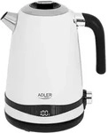 Adler AD1295 Elektrischer Wasserkocher, Fassungsverm&ouml;gen 1,7L, BPA-frei,