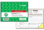 Sigel SD121 Quittungen, mit fortlfd. Nummerierung, 1. u. 2. Blatt bedruckt, mit
