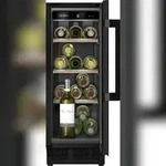 Siemens KU20WVHF0 Weink&uuml;hlschrank iQ500 82x30cm in elegantem Schwarz