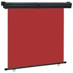 vidaXL Balkon-Seitenmarkise 165x250 cm Rot