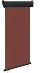 vidaXL Balkon-Seitenmarkise 105x250 cm Braun