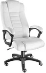 tectake Luxus Chefsessel Wei&szlig;