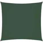 vidaXL Sonnenschirmsegel, quadratisch, Oxford-Stoff, 6 x 6 m, dunkelgr&uuml;n, Modell