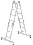 Munk Vielzweckleiter 31324 4tlg nivello-Traverse 2x3/2x4 Sprossen