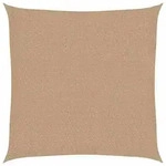 vidaXL Sonnensegel 160 g/m2 Taupe 2x2 m HDPE