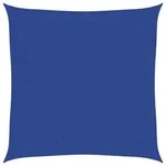 vidaXL Sonnensegel 160 g/m2 Blau 2x2 m HDPE Modell Bella Vista
