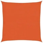 vidaXL Sonnensegel 160 g/m2 Orange 2x2 m HDPE