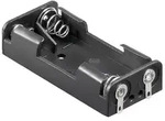 goobay Batteriehalter 2 x MicroAAAamit L&ouml;tanschlu&szlig;