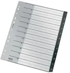 LEITZ Kunststoff-Register Recycle 1209, Taben 1 ? 12