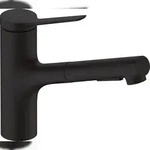 Hans Grohe hansgrohe Armatur Zesis M33 150 2JET mattschwarz Ausziehbrause HD