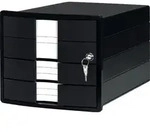 HAN Schubladenbox IMPULS 1018, schwarz