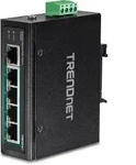 TRENDnet 5-Port Industrieller Gigabit PoE+ DIN-Rail-Switch
