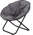 Outsunny - Campingstuhl - 80Lx80Wx75Hcm - Grau
