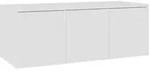vidaXL TV-Schrank Wei&szlig; 80x34x30 cm Holzwerkstoff