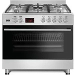 Gasline GAG90PINEX Gas-Standherd 90cm Elektro&Gas Backofen Umluft Drehspie&szlig; Erdgas