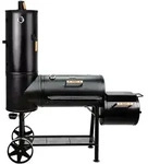 TAINO CHIEF 130 KG Smoker BBQ Grillkamin R&auml;ucherofen Holzkohle Grill 3,5mm Stahl