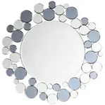 Kayoom Wandspiegel Aenea 1900 Silber / Grau