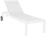 acamp Rimini Sonnenliege snow weiss