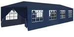 vidaXL Gartenzelt 3x12 m Blau