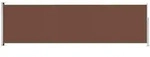 vidaXL Seitenmarkise Ausziehbar 180x600 cm Braun
